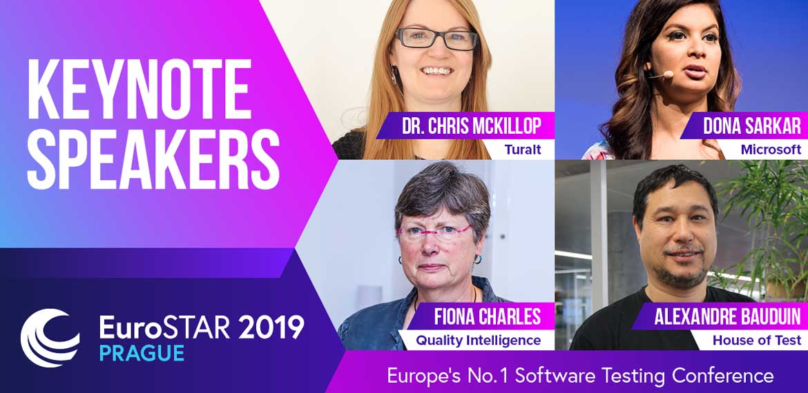 EuroSTAR 2019 keynote speakers