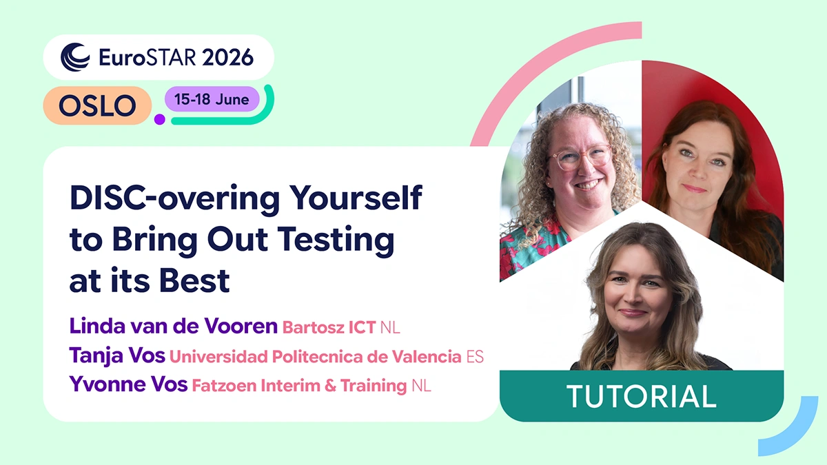Phil Overing DISC-overing Yourself to Bring Out Testing at its Best | EuroSTAR ...