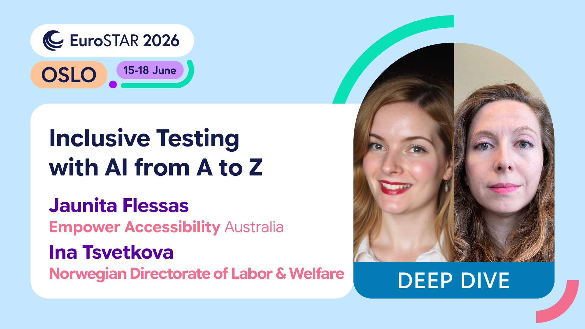 Inclusive Testing with AI from A to Z | EuroSTAR Conference